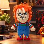 Spooky Character Plush Dog Toy