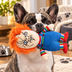 Spooky Character Plush Dog Toy