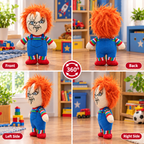 Spooky Character Plush Dog Toy