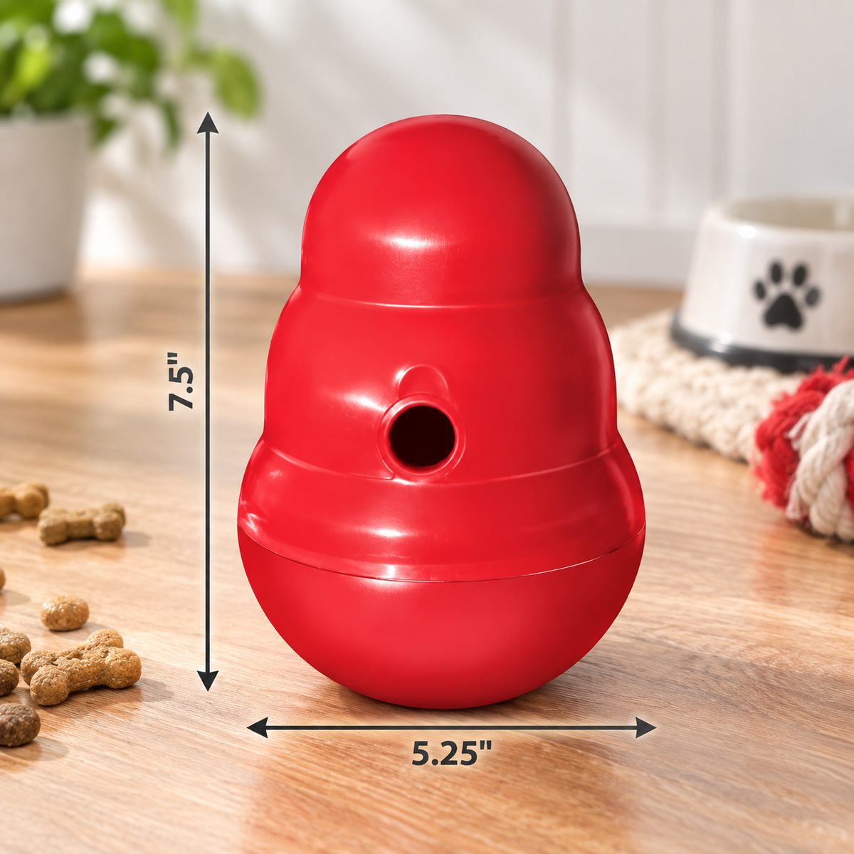 Wobble Treat Dispenser Dog Toy