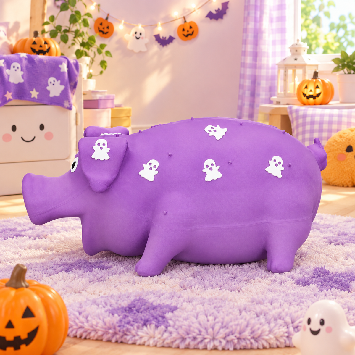 Halloween Pig Latex Dog Toy