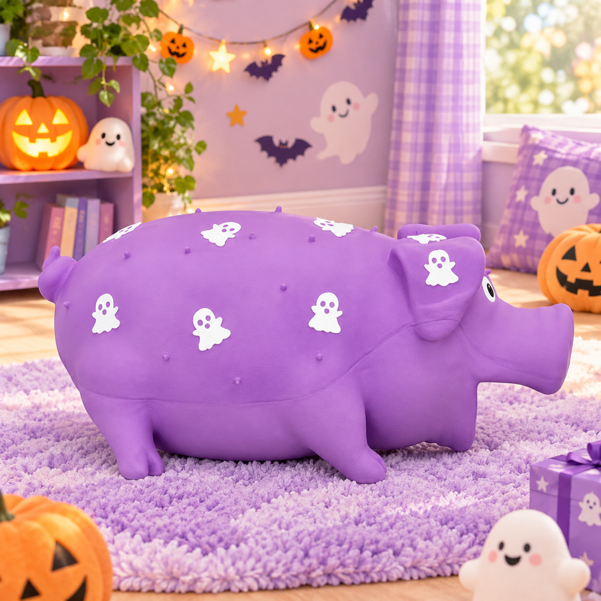 Halloween Pig Latex Dog Toy