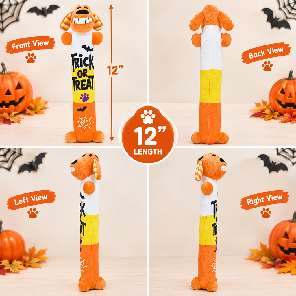 Halloween Smiling Dog Toy 2 Pack