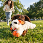 Pupkin Spice Lamb Plush Dog Toy