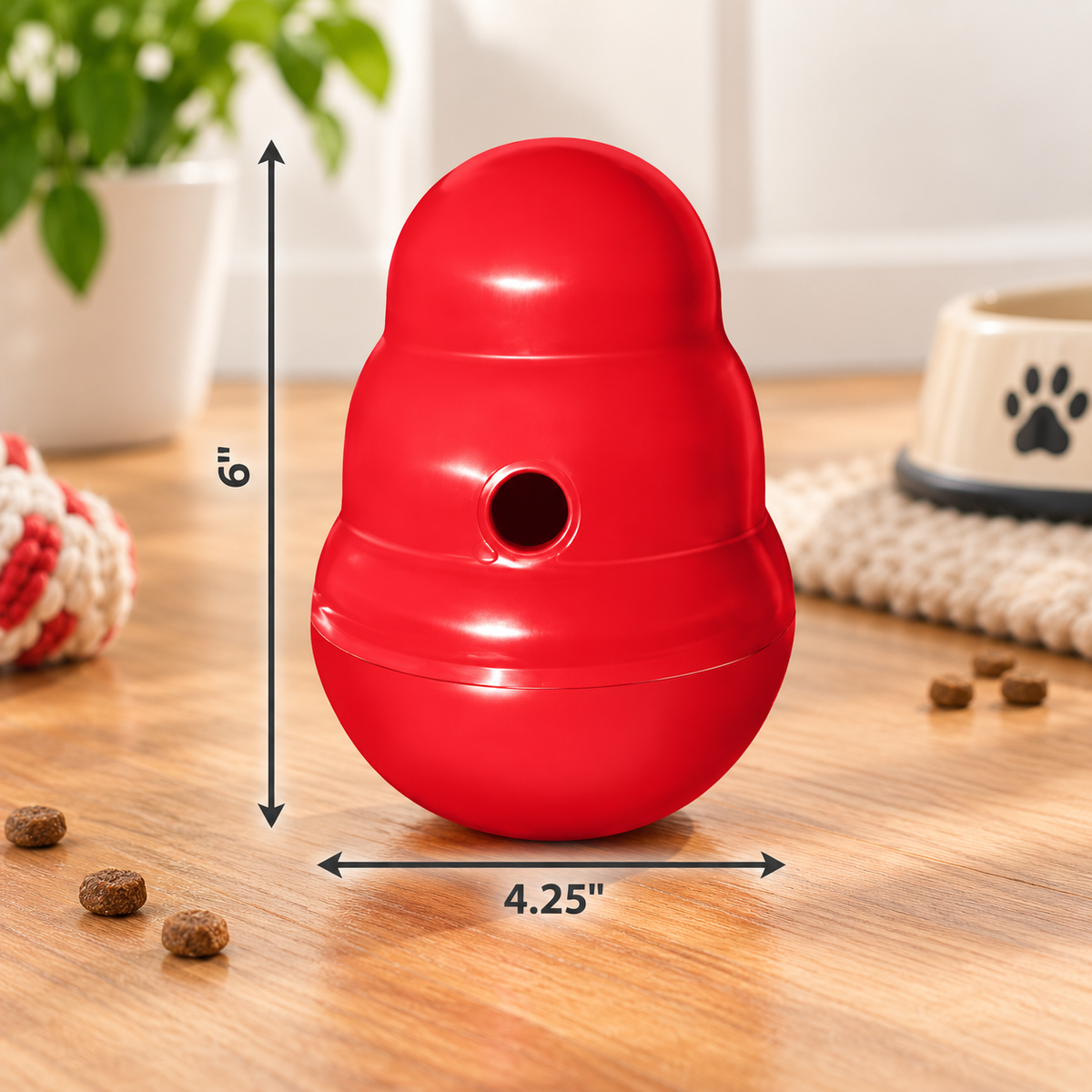Wobble Treat Dispenser Dog Toy