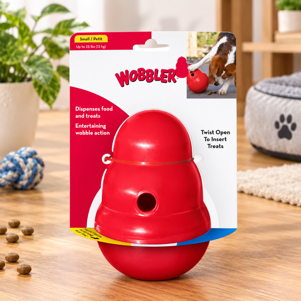 Wobble Treat Dispenser Dog Toy