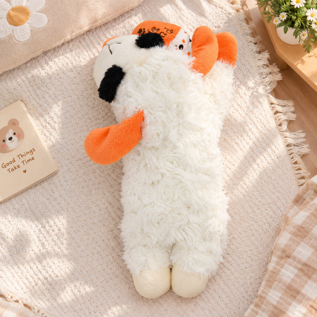 Pupkin Spice Lamb Plush Dog Toy